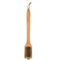 Щетка для гриля с бамбуковой ручкой, 46 см.